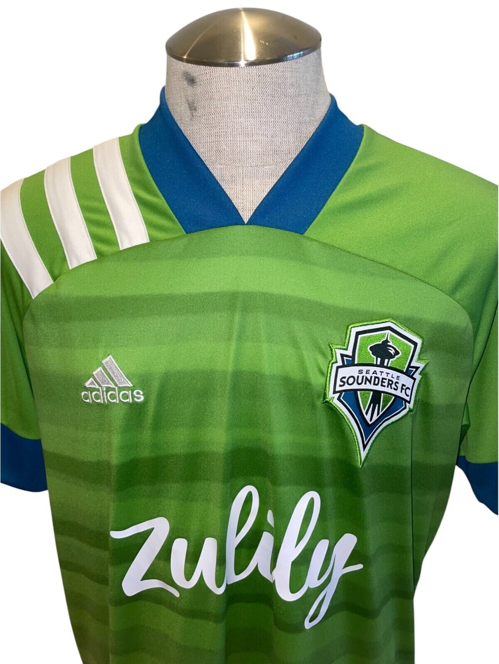 Adidas Seattle Sounders FC Men's Soccer Jersey Zulily MLB Green Home Large